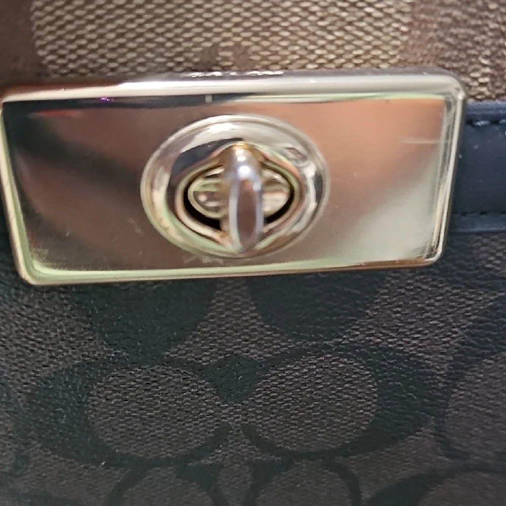 Coach Classic Brown and Tan Handbag